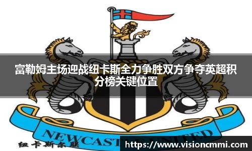 富勒姆主场迎战纽卡斯全力争胜双方争夺英超积分榜关键位置